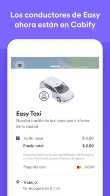 Easy Taxi android App screenshot 7